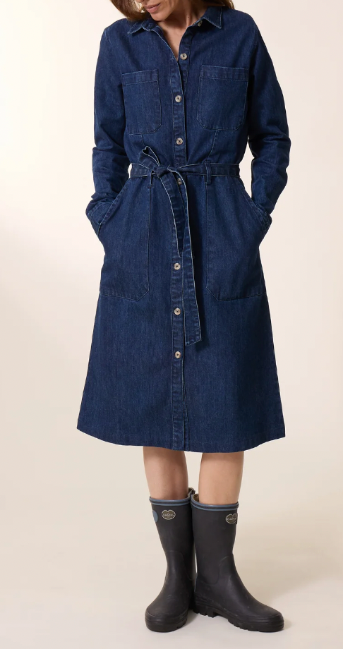 Robe Ryles en jean brut Leon & Harper