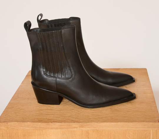 Bottines Naours noires MKT Studio